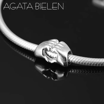 

Authentic 925 Sterling Silver fashion hand heart shape fine DIY Jewelry Beads Fit Original Pandora Charm Bracelet making