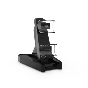 

Dual Charger Station Holder for PS5 Game Controller With Turn Light