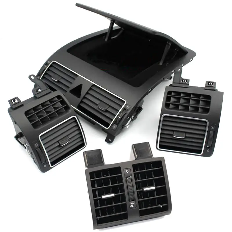 1TD819203A 1TD819728C For VW Caddy Touran 2004-2016 Front Rear Left Right Centre Chrome Console AC Air Conditioning Outlet Vent |