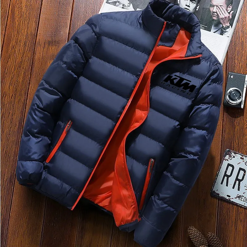 

2020 Winter Hooded Jackets Padded jacket men Thicken Warm Lightweight Parkas New Males Windproof Jackets
