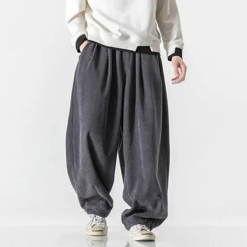 Men Casual Harem Pants Streetwear Long Trousers Loose Male Oversized Sweatpants Harajuku Plus Size 5XL men harem pants