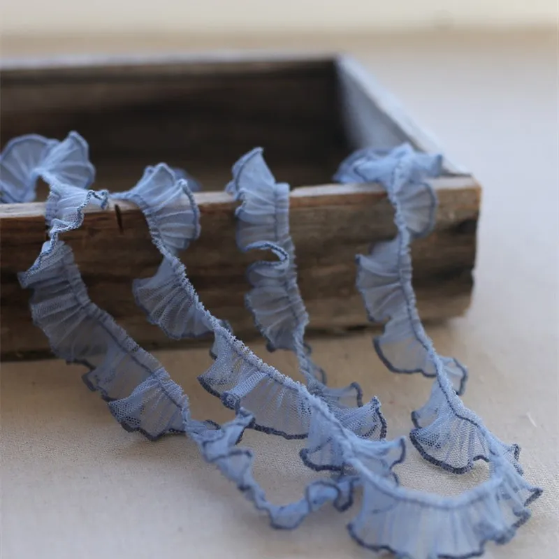 Mesh Ruffled Organza Lace 3