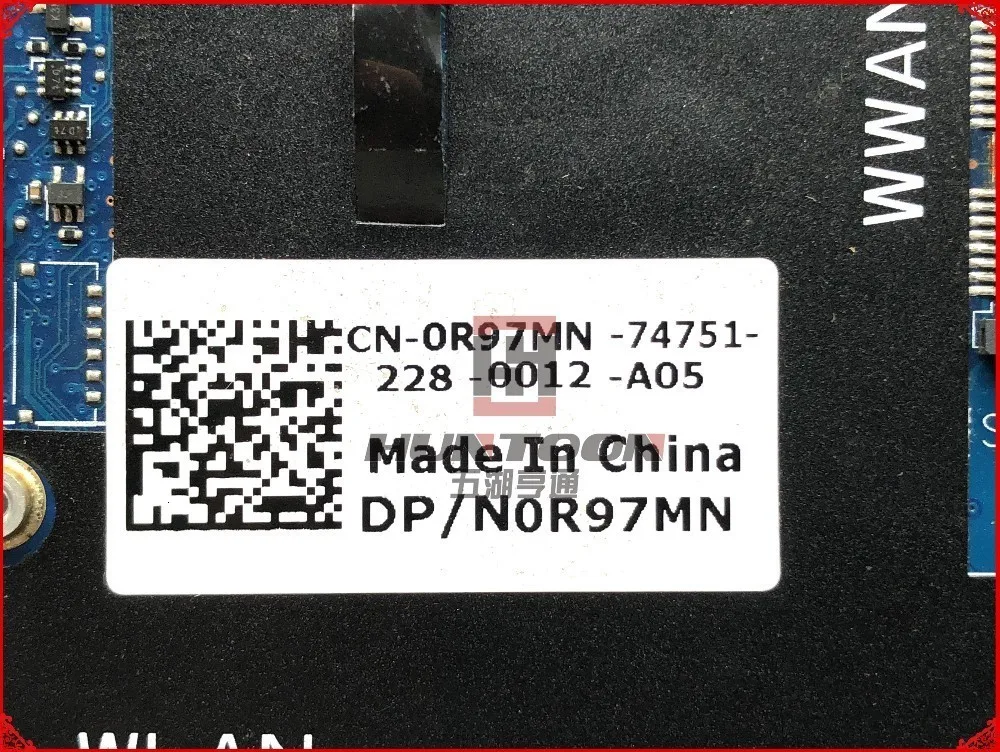 Высокое качество CN-0R97MN для Dell Latitude E6220 материнская плата для ноутбука R97MN SR04A I5-2520M DDR3L полностью протестирована и