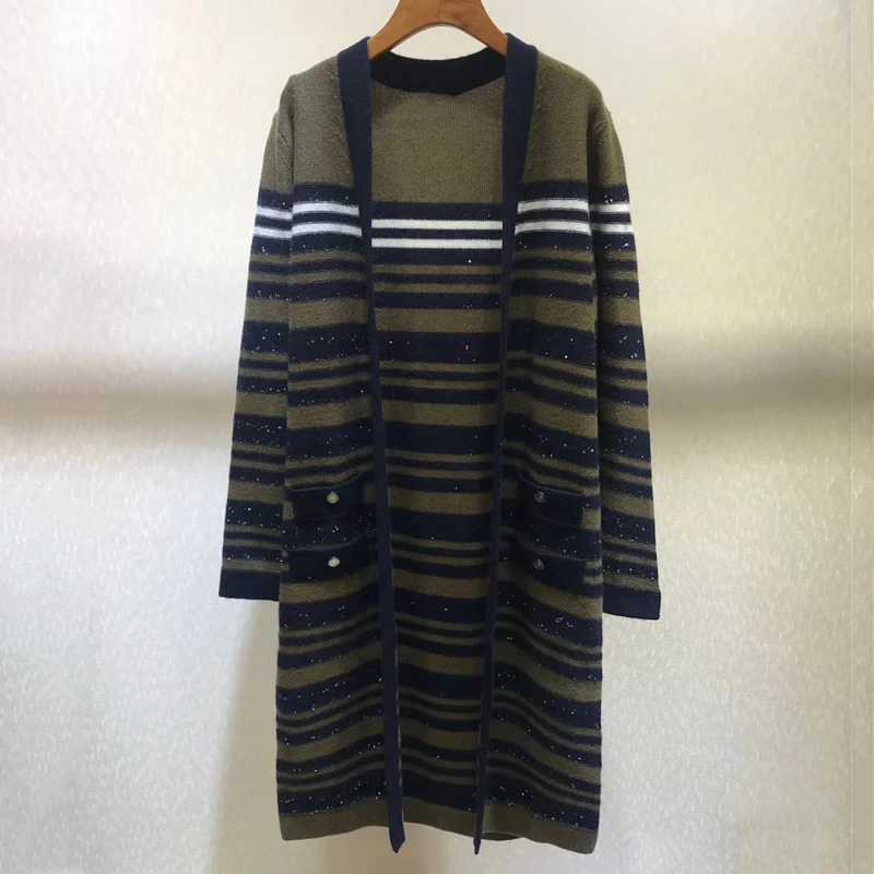  Vintage Wool Oversized Knitted Sweater Cardigans Women 2019 Fashion Long Sleeve Side Slit Loose Car