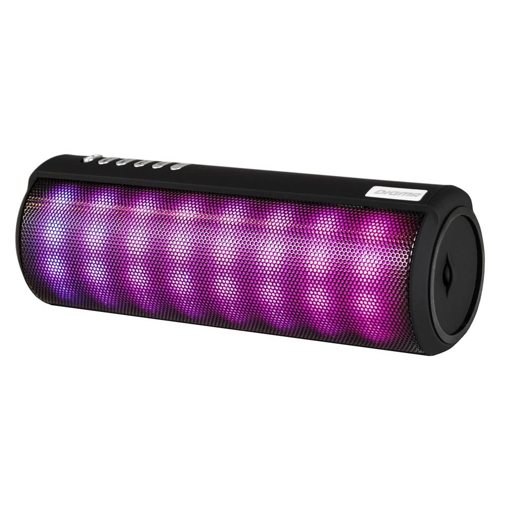 Колонка порт. Digma S-32 черный 6W 1.0 BT 2000mAh(SP326B