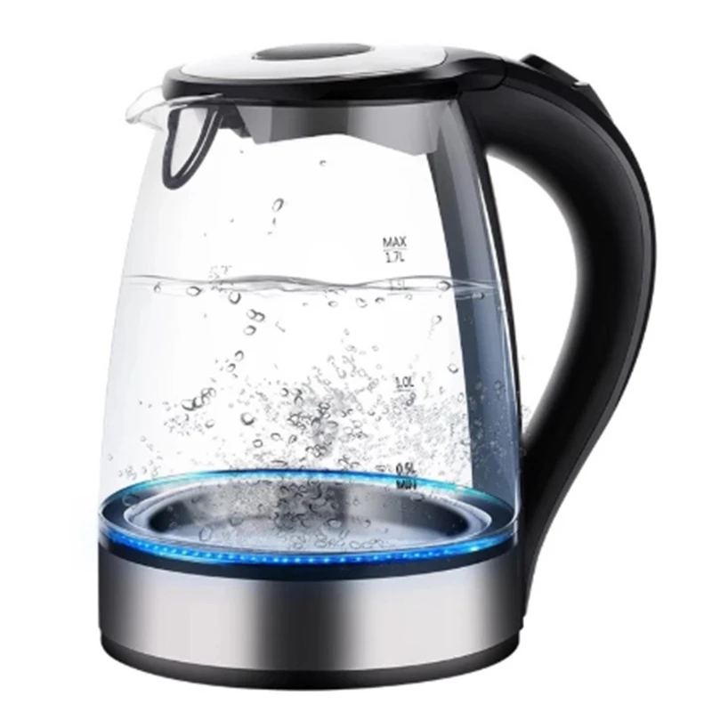

Glass Electric Kettle Automatically Auto-Power Off Stainless Steel Anti-Hot Electric Kettle Household Kitchen Appliances EU Plug