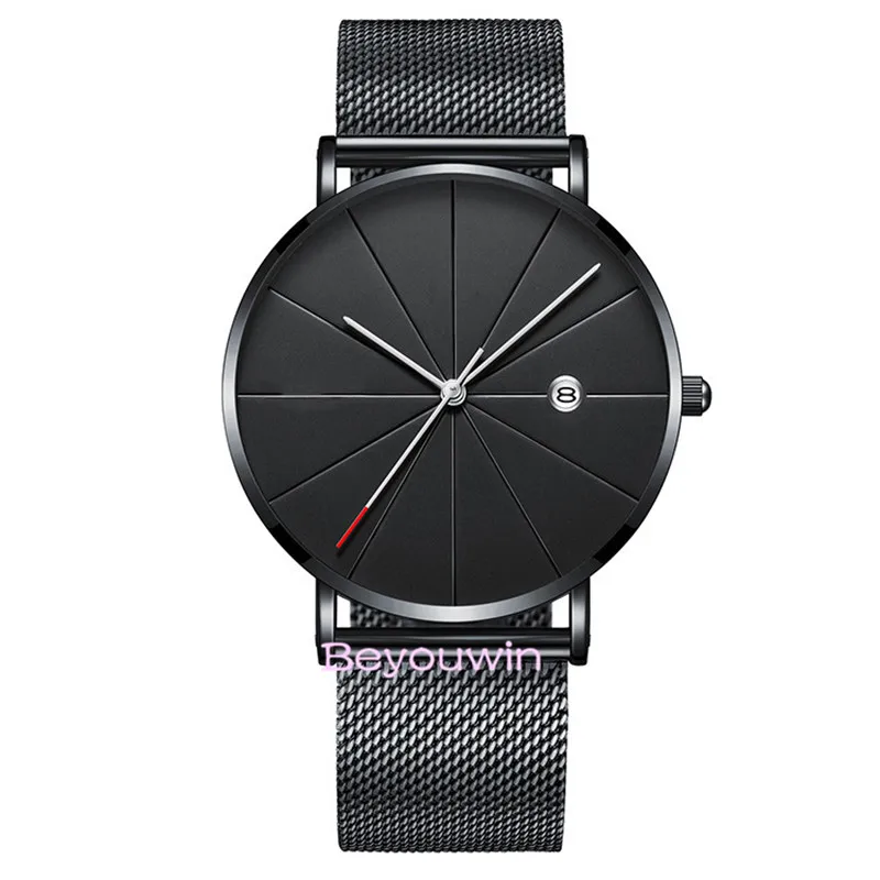 mesh black black 100 шт/лот Модные без логотипа сетчатые часы без бренда женские кожаные Наручные часы оптом часы - Цвет: mesh black black