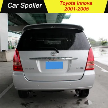 

UBUYUWANT ABS Material Car Rear Wing Primer Color Rear Spoiler Press tail For Toyota innova 2001 2002 2003 2004 2005
