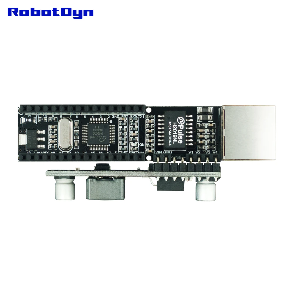 RobotDyn W5500 Nano V3 Ethernet Network Shield Module for use with Arduino Nano 