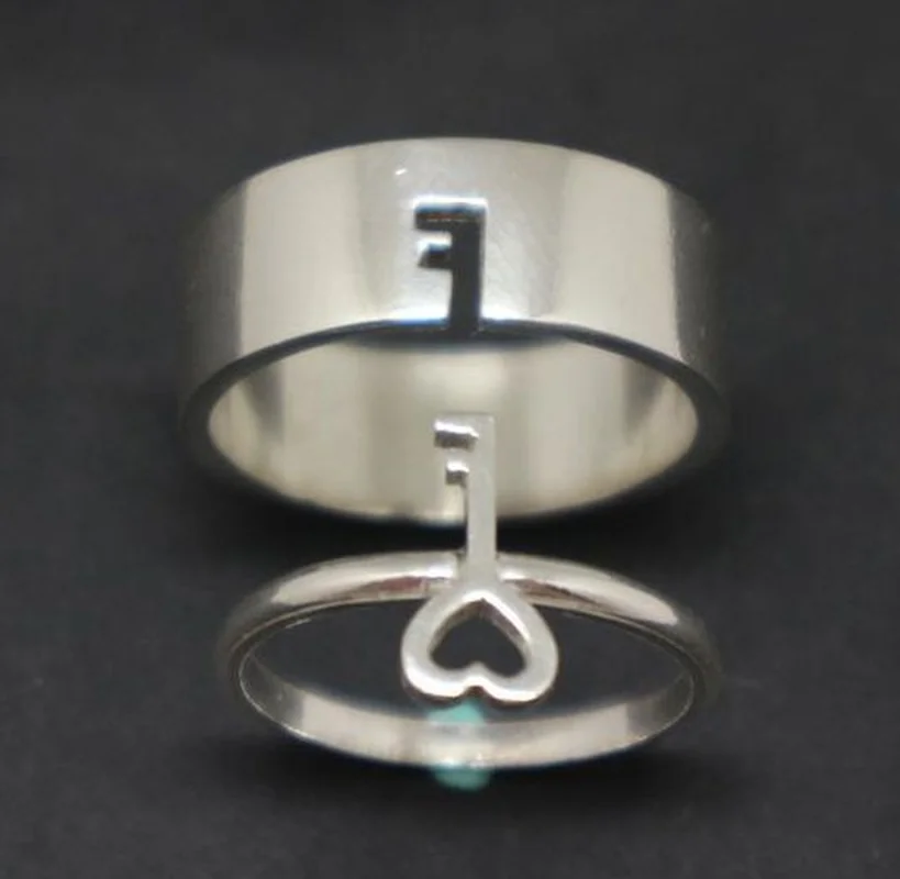 Punk Colorful Snake Butterfly Lover Couple Rings Set for Women Men Engagement Wedding Adjustable Opening Rings Fashion Jewelry wedding rings finger rings fashion rings engagement rings fashion ring couple rings punk rings