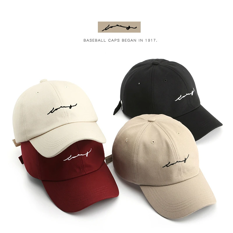 Baseball-Cap Hats Snapback Cap Gorras Embroidery SLECKTON Cotton Unisex Fashion Women