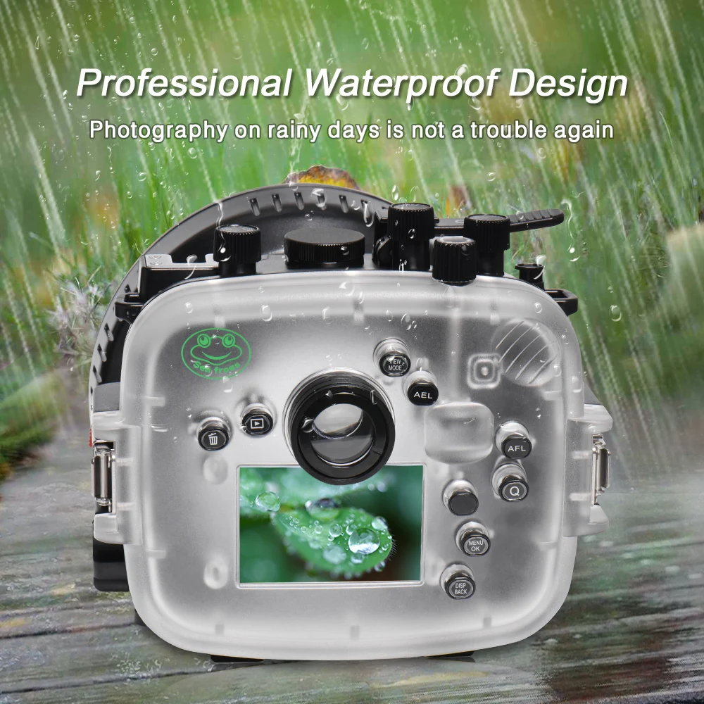 US $530.00 Seafrogs 40M Waterproof Shell For Fuji XT30 Underwater Diving Case IPX8 Waterproof Camera Housing For Fujifilm XT30 XT30 Camera