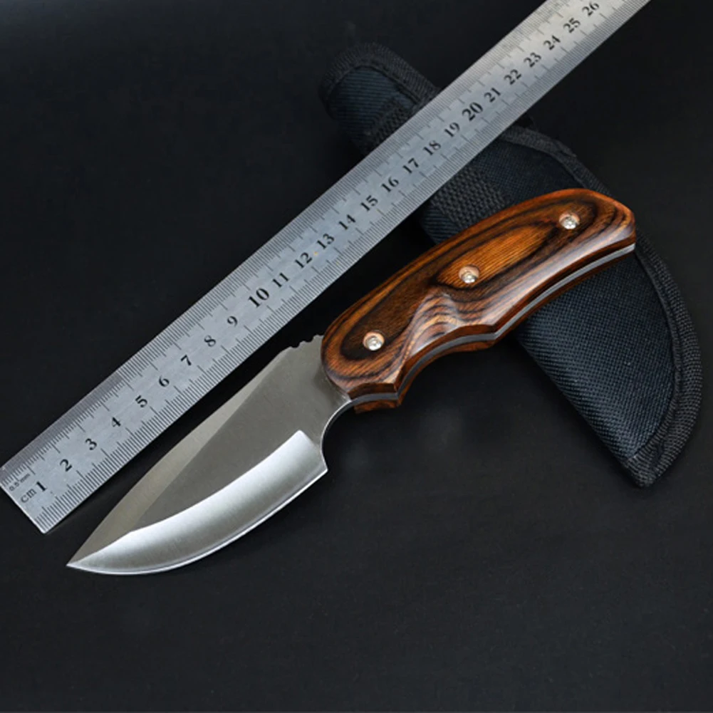 Promithi Small Straight Knife High Hardness Outdoor Sharp Wild Jungle | Инструменты
