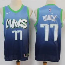 /20 City Edition Dallas Mens baskeball#41 Dirk Nowitzki#77 Luka Doncic#6 Кристапс Порзингис майки