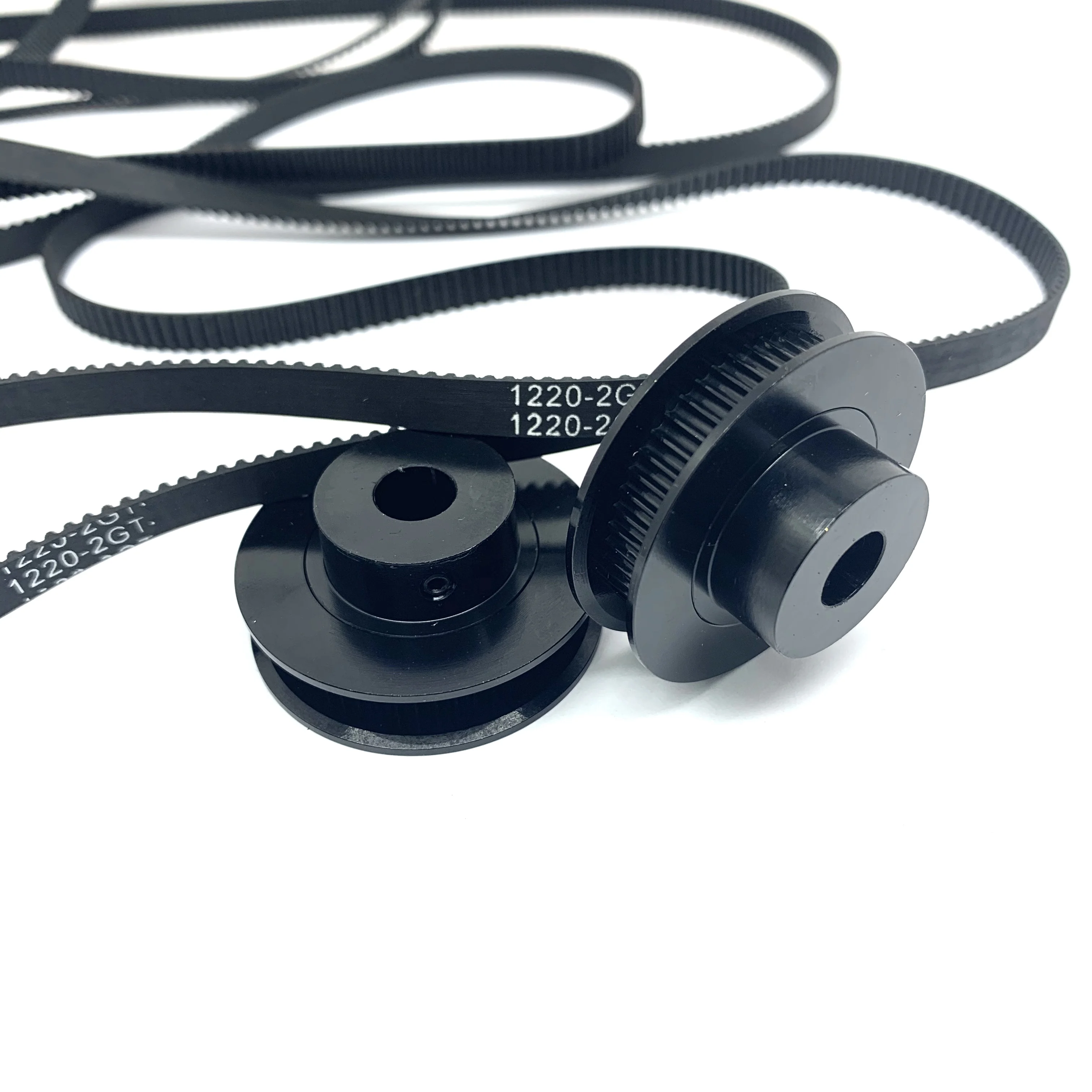 Cinghia Di Azionamento Della Puleggia Del Motore Di Automobile Immagine