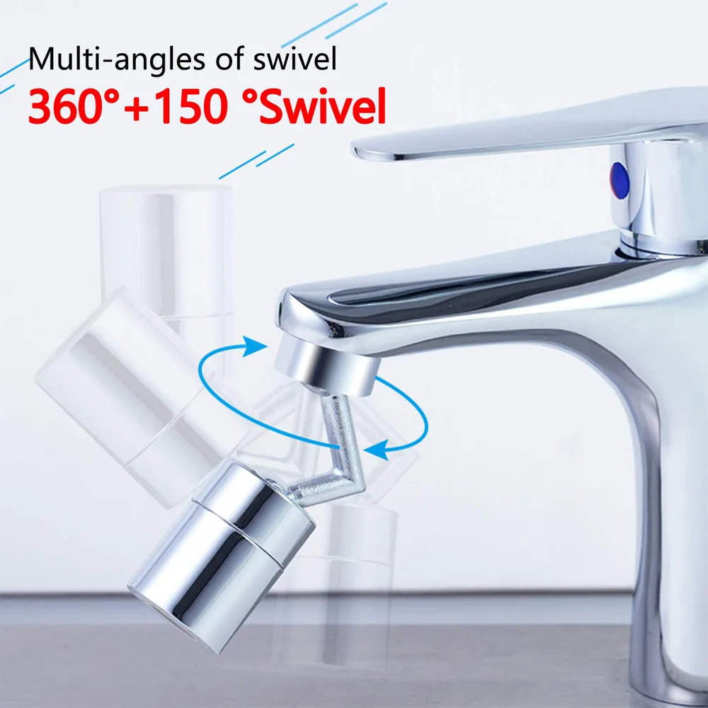 Innovative Universal Splash Filter Faucet Rotate Water Outlet 720° Bathroom Basin Lengthen Extender Kitchen Accessories|Bibcocks| - AliExpress