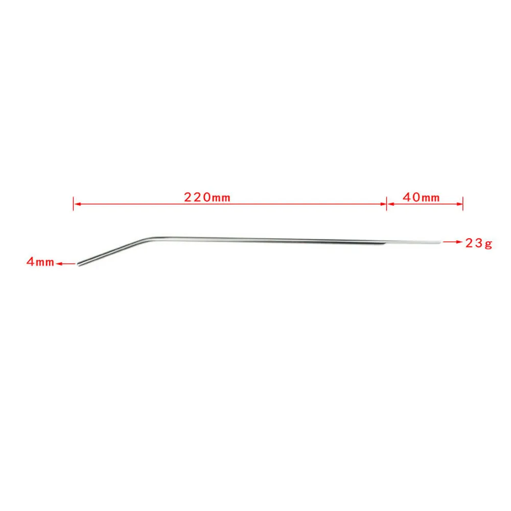 1 x Urethral Tube Male Penis Stretcher Stainless Steel Urethral Sounding Dilater Stretching 4mm