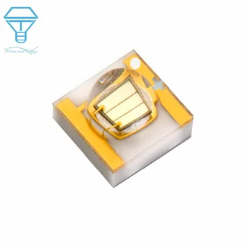 

100pcs a lot 3W UV High Power Purple Led Lamp Beads Scorpion Curing Nail Art 365NM-425NM Diodes Lamp Bead For Aquarium Disinfect