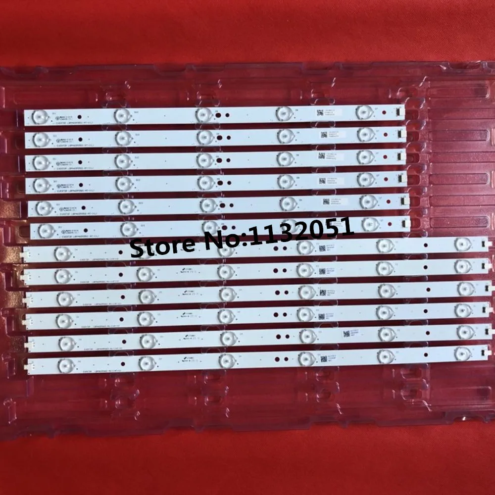 LED backlight strip 11 lamp for Haier 46"TV LE46G3000 LBM460P0601-AT-1 LBM460P0501-AU-1 TPT460H1-WU2200