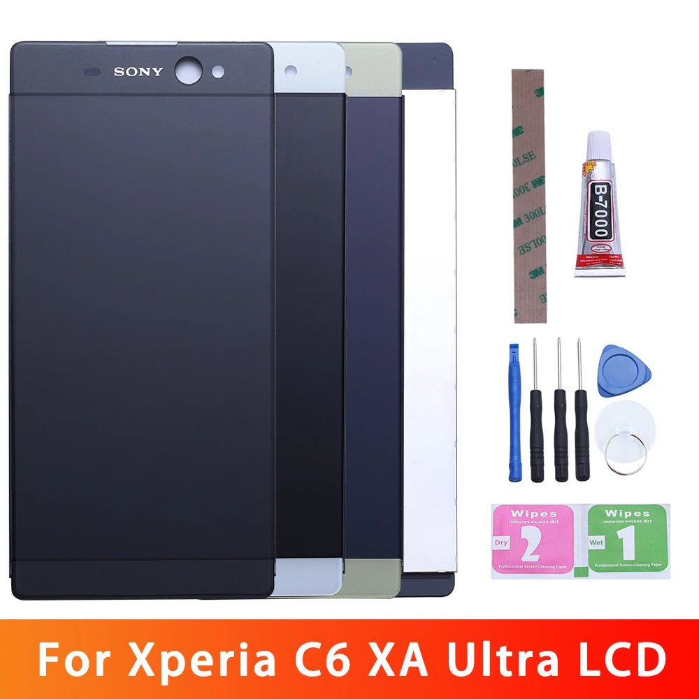 ЖК-дисплей для Sony Xperia XA C6 Ultra F3211 F3212 F3215 F3216 F3213 сменный сенсорный экран с