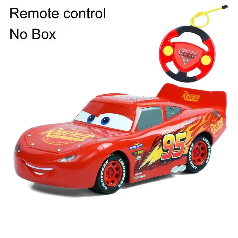 Disney Pixar машина 22 см Jackson Storm автомобиль с дистанционным управлением для детей Молния Маккуин игрушечный автомобиль оттягивающийся автомобиль Круз Рамирез игрушечный транспорт - Цвет: red remote no box