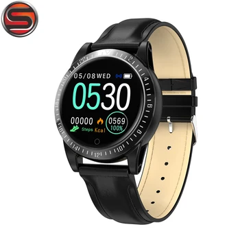 

AK19 Men Women Smart Watch Android IOS Heart Rate Fitness Bracelet Sleep Monitor Fitness Tracker Call Step Color Round Wristband