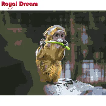 

Golden monkeys DIY Painting By Numbers Canvas Painitng Home Wall Art Picture Coloring By Numbers For Home Decor