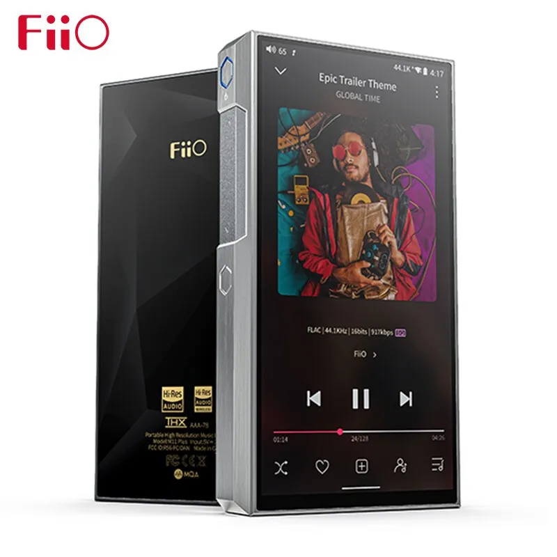 FiiO M11 Plus LTD 5 дюймов 64 ГБ Android 10 Snapdragon 660 MP3 Bluetooth 0 музыкальный плеер с двойным AK4497 |