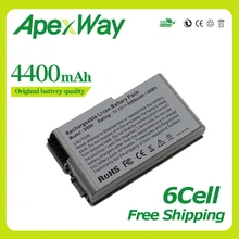 Apexway 11,1 V Батарея для Dell Latitude D500 D505 D510 D520 D530 D600 D610 для точности M20 C1295 M9014 U1544 W1605 Y1338