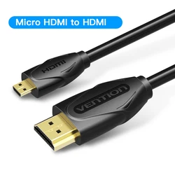 4K Ultra HD Mini HDMI Cable for High - Resolution Display (Micro HDMI to HDMI)