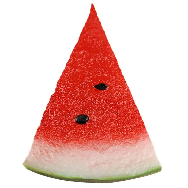  Artificial Fruit Watermelon Slice Creative Decorative Fake Fruit Teaching Prop - 4000560802903
