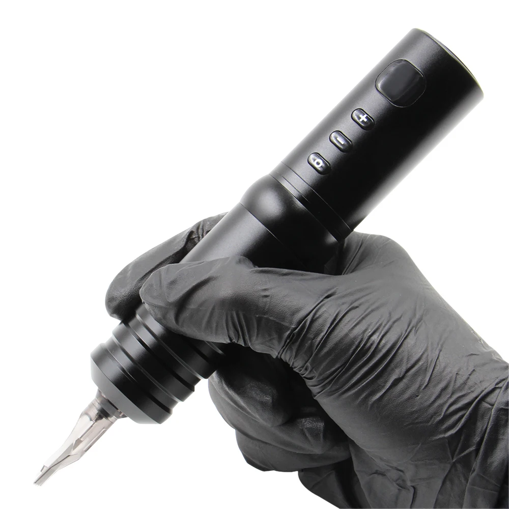 Rechargeable Wireless Tattoo Pen Machine With Tattoo Battery Pack And