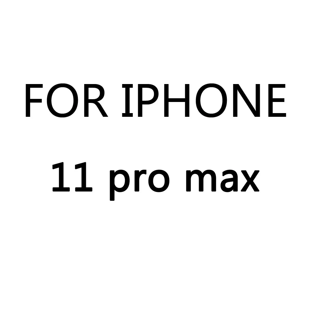 for iphone 11pro max CAMDEMS торговля 2.5D анти шок закаленное стекло протектор экрана лист для iPhone 11pro max 11pro 11 Розничная коробка 200 шт - Color: for iphone 11pro max