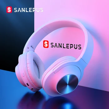 

SANLEPUS Wireless Earphone Bluetooth Headphones Portable Stereo Headset with Mic For Music For iPhone Samsung Xiaomi
