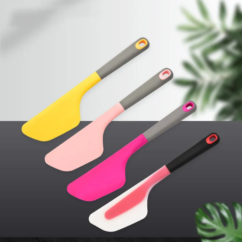 Silicone Cake Cream Baking Scraper NonStick Butter Spatula Cutter Chocolate Smoother Heat Resistant Kitchen Pastry Tools Scraper