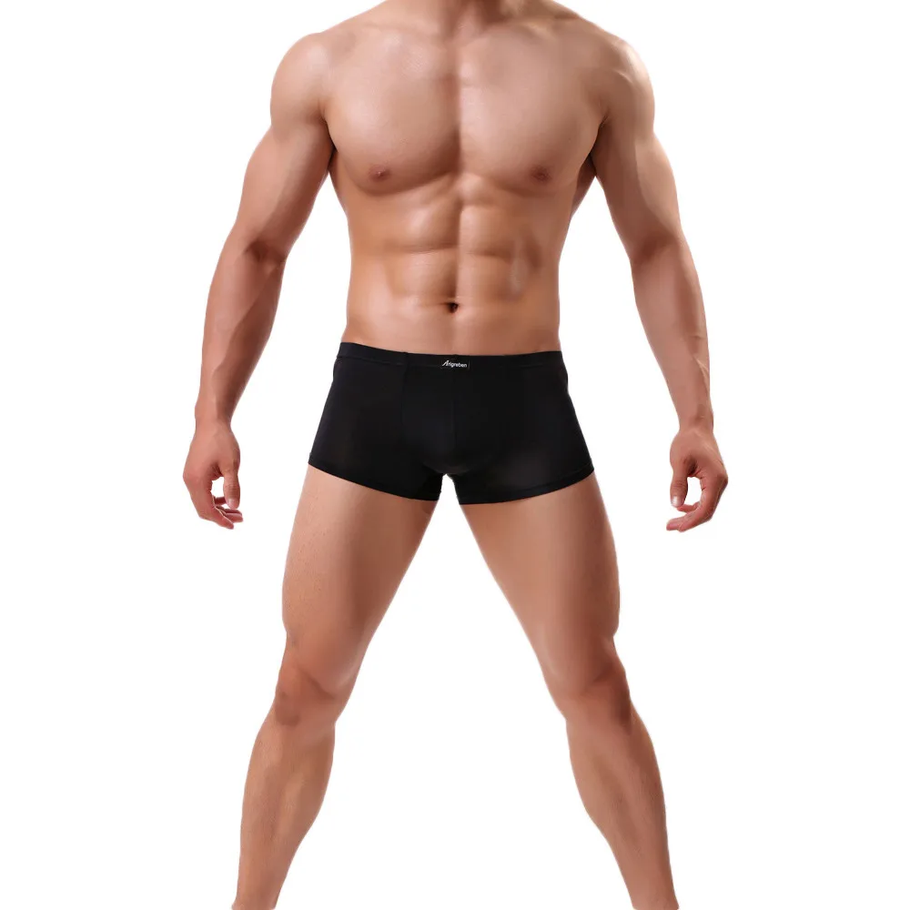 Мужское нижнее белье, удобные, cueca masculina, мужское сексуальное нижнее белье, с буквенным принтом, боксеры, шорты, с мешочком, трусы