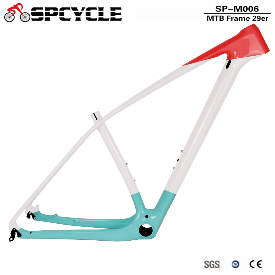 Spcycle T1000 горный велосипед с полностью карбоновой рамой рамка 27.5er 29er сверхлегкий горный велосипед карбоновая рама PF30 размер 15/17/19/2" гарантия 2 года