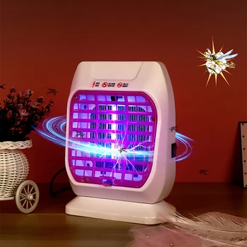 

USB Mosquito Killer Lamp UV Ultraviolet Light No Noise Radiation Insect Killer Flies Trap Lamp Disinfection Sterilization Lamp