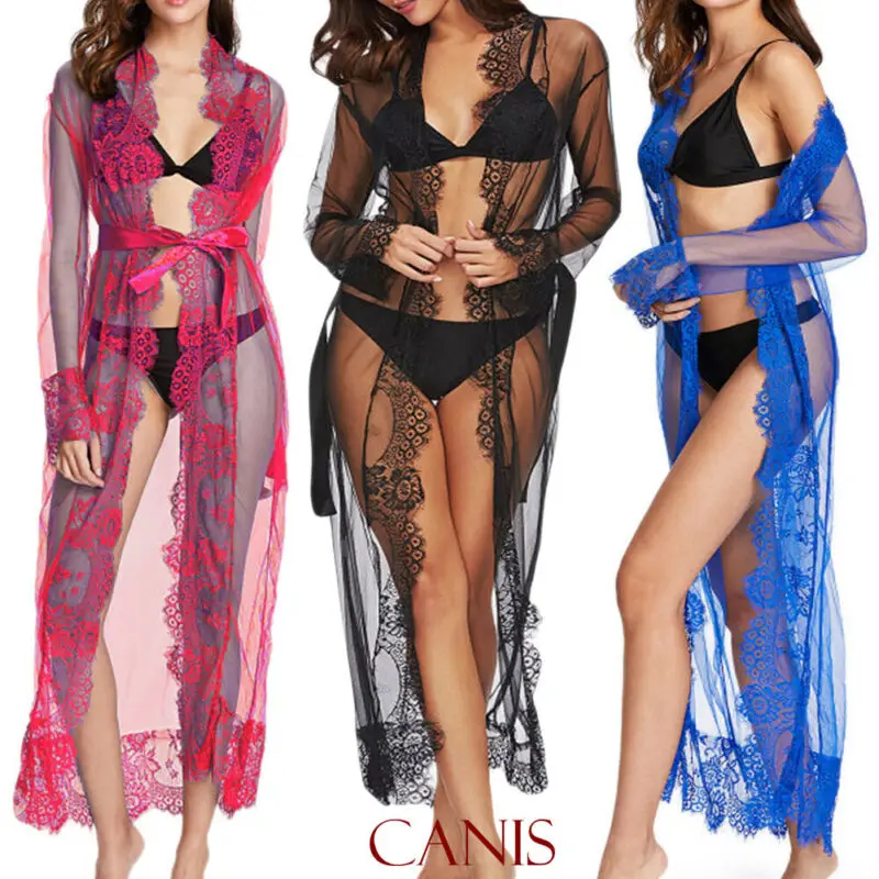 2019 Новые Сексуальные женские модные летние халаты джерси полностью Лоскутные