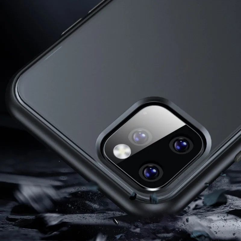 Высококачественный Магнитный абсорбирующий чехол для IPhone 11/11 Pro Max/11 Pro Matte Tran Memory card