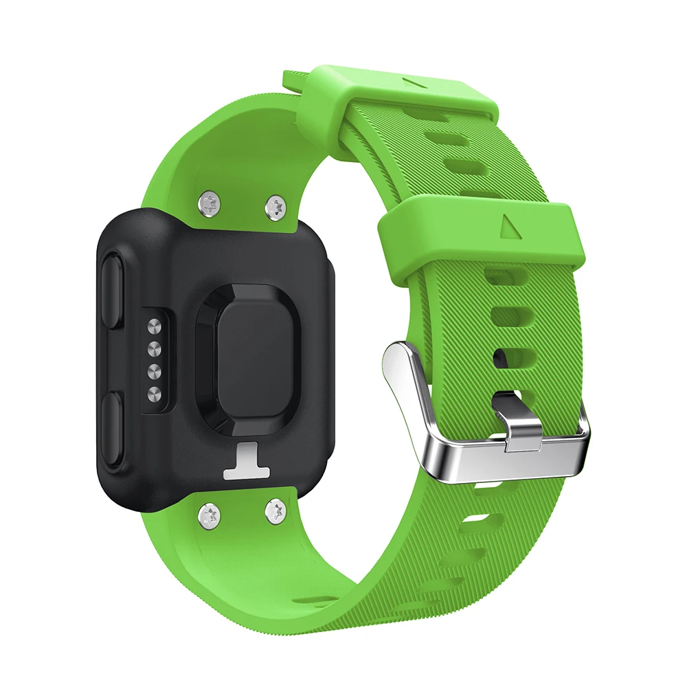 Vhbw Cinturino Di Ricambio In Silicone Per Garmin Forerunner 35 E 30, Nero, 13,5 + 9,4 Cm, Con Attrezzo - 2