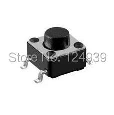100 шт. 4 5*4 5*5 5 мм кнопочный переключатель 5x4 5x5 SMD 4P микропереключатель H = такт |