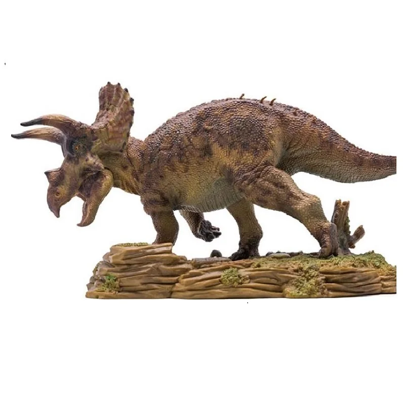 PNSO Triceratops с подставкой платформа динозавра подвижная челюсть Классические