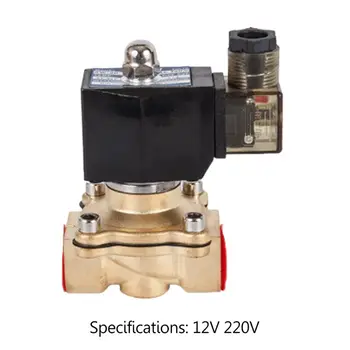 

Car Electric Solenoid Valve DC 12/220V G3/4\" Fully Closed Coil Valve NC Tap Gas