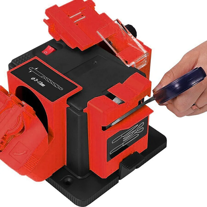 

Electric Sharpener Grinder Multifunction Grinding Drill Tool Sharpening Machine Scissor WWO66