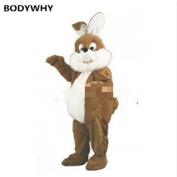 Günstig 2020 Kaninchen Maskottchen Ostern Hohe-qualität Handgemachte Maskottchen Kostüm Anzüge Cosplay Party Spiel Kleid Outfit Ad Karneval Halloween Weihnachten