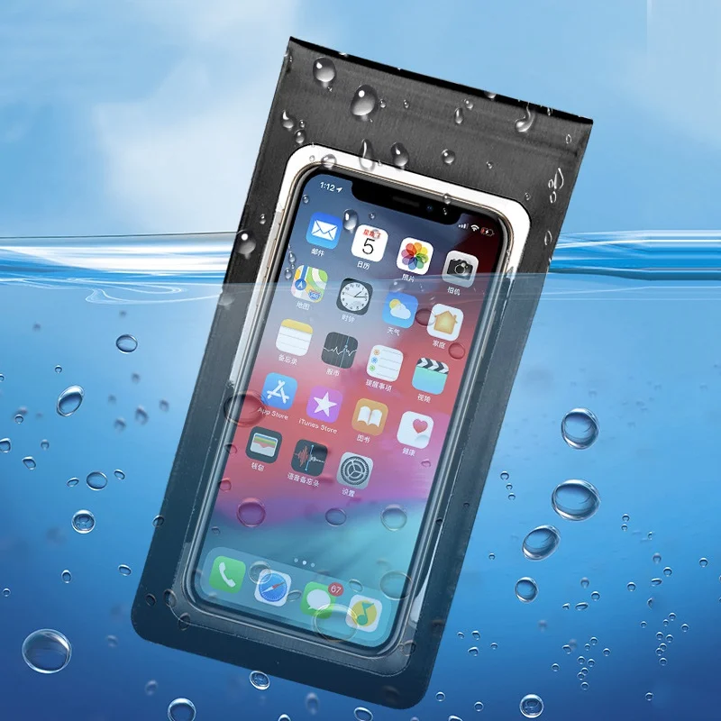 

Mobile Phone Bracket Package Universal Road Mountain Bike Mobile Phone Seat PVC Touch Screen Waterproof Bag GPS Protective Cover