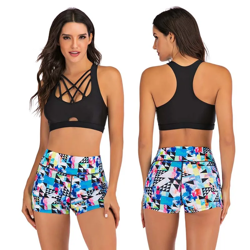 bathing suits 2 piece shorts