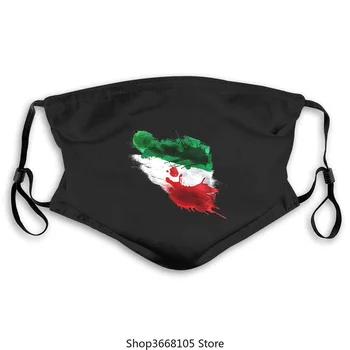 

2020 Nouvelle Arrivée Mode Masculine Iran masque Herren Fuball Sport WM EM Fahne Drapeau National Fan Artikel Impression masque