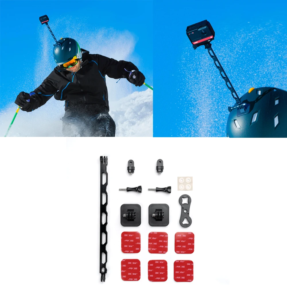 Insta360 X4 ユニコーンヘルメットマウント新バージョンカーボン